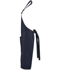SOLS Grant Denim Bib Apron with Pocket