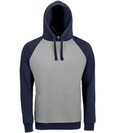 SOLS Unisex Seattle Contrast Raglan Hoodie
