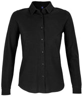 NEOBLU Ladies Basile Organic Cotton Long Sleeve Piqu Shirt