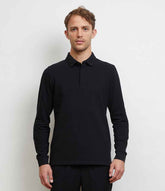 NEOBLU Owen Long Sleeve Piqu Polo Shirt