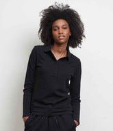 NEOBLU Ladies Owen Long Sleeve Piqu Polo Shirt