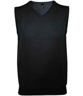 SOLS Unisex Gentlemen Sleeveless Cotton Acrylic V Neck Sweater