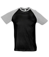 SOLS Funky Contrast Baseball TShirt