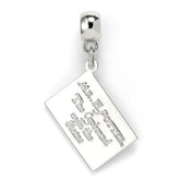 Harry Potter Silver Plated Hogwarts Letter Charm