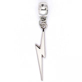 Harry Potter Silver Plated Lightning Bolt Charm