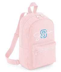 Personalised Girls Backpack Bag Mini School PE Club Nursery Any Name Rucksack