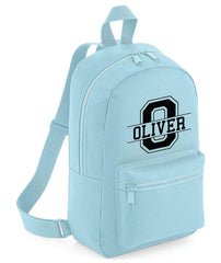 Personalised Girls Boys Backpack Bag Mini School PE Club Nursery Any Name Rucksack