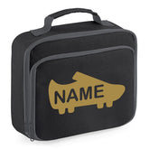 Personalised School Lunch Bag Football Insulated Snack Box Boys Girls Kids Gift