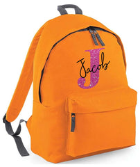 Personalised School Backpack Bag Any Name Text Kids PE Kit Girls Boys Gift