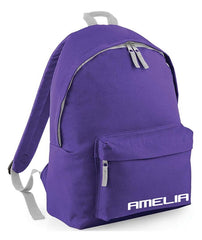 Personalised School Backpack Bag Any Name Text Kids PE Kit Girls Boys Gift