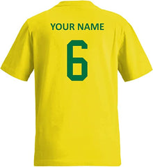 Prospo® Personalised Kids Wales Style Away Football Kit Shirt Shorts Socks and Bag