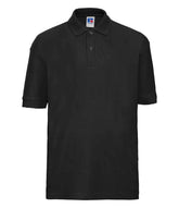 Russell Schoolgear Kids PolyCotton Piqu Polo Shirt