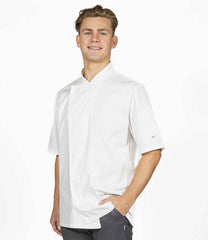 ADC Short Sleeve Asymmetric Chefs Jacket
