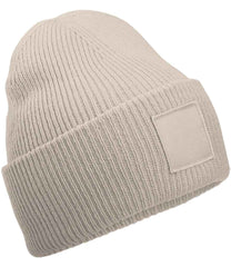 Beechfield Deep Cuff Tonal Patch Beanie