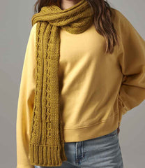 Beechfield Cable Knit Melange Scarf
