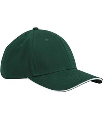Beechfield EarthAware Classic Organic Cotton 6 Panel Sandwich Peak Cap