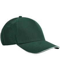 Beechfield EarthAware Classic Organic Cotton 5 Panel Sandwich Peak Cap