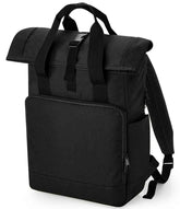 BagBase Recycled Twin Handle RollTop Laptop Backpack