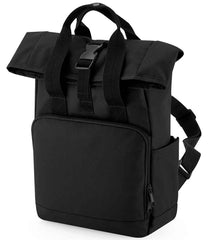 BagBase Recycled Mini Twin Handle RollTop Backpack