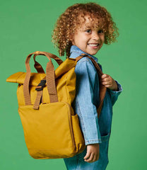 BagBase Recycled Mini Twin Handle RollTop Backpack