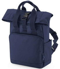 BagBase Recycled Mini Twin Handle RollTop Backpack