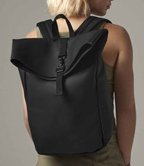 BagBase Matte PU RollTop Backpack