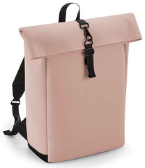 BagBase Matte PU RollTop Backpack