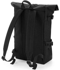 BagBase Block RollTop Backpack