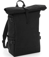 BagBase Block RollTop Backpack