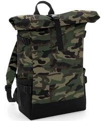 BagBase Block RollTop Backpack