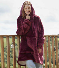 Brand Lab Oversized Hooded Blanket