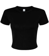 Bella Ladies Micro Rib Baby TShirt