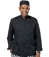 Dennys Long Sleeve Press Stud Chefs Jacket