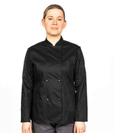 Dennys Ladies Long Sleeve Premium Chefs Jacket