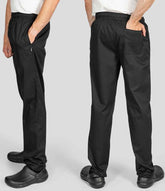 Dennys Unisex Elasticated Chefs Trousers