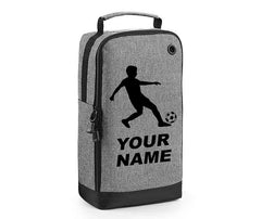 Personalised Any Name Children Football Player Boot Bag Boys Rugby Kids Sports PE Kit Bag