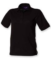Henbury Ladies PolyCotton Piqu Polo Shirt