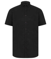 Henbury Modern Short Sleeve Regular Fit Oxford Shirt