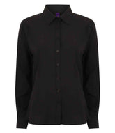 Henbury Ladies Long Sleeve Wicking Shirt