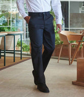 Henbury 6535 Flat Fronted Chino Trousers