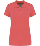 Kariban Ladies Short Sleeve Piqu Polo Shirt