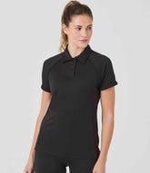 Finden Hales Ladies Performance Piped Polo Shirt