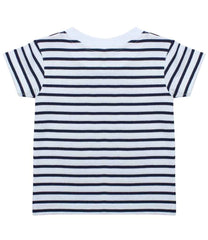 Larkwood BabyToddler Striped Crew Neck TShirt