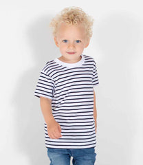 Larkwood BabyToddler Striped Crew Neck TShirt