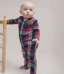 Larkwood BabyToddler Tartan All In One