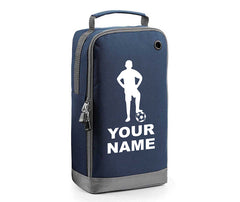 Personalised Any Name Children Boot Bag Boys Football Rugby Kids Sports PE Kit Bag