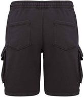 Native Spirit French Terry Washed Effect Cargo Shorts