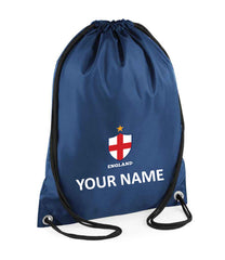 Children Personalised England Flag Badge Football Kits