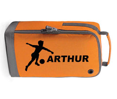 Personalised Any Name Children Football Player Boot Bag Boys Rugby Kids Sports PE Kit Bag