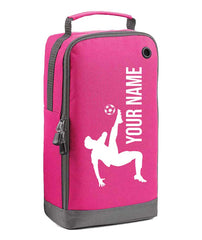 Personalised Any Name Rugby Football Boot Bags Sports School Gym PE Shoe Kit Bag